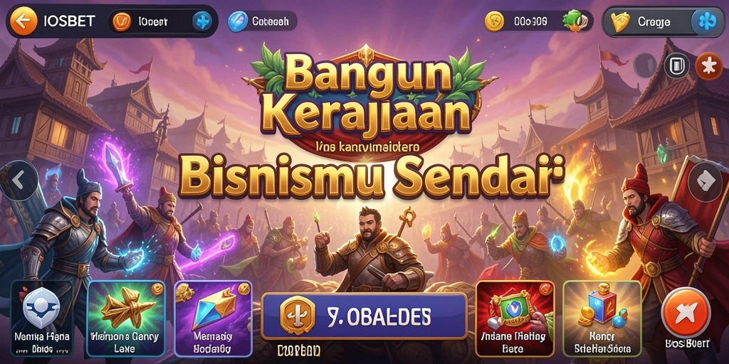 Tampilan utama gameplay IOSBET yang seru dan dinamis.