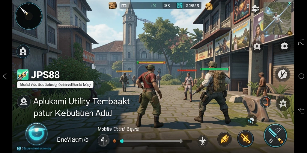 Tampilan antarmuka aplikasi JPS88 yang sederhana dan fungsional.