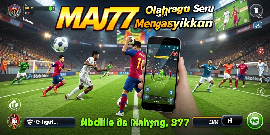 Tampilan gameplay seru dari MAJ777 dalam aksi olahraga.