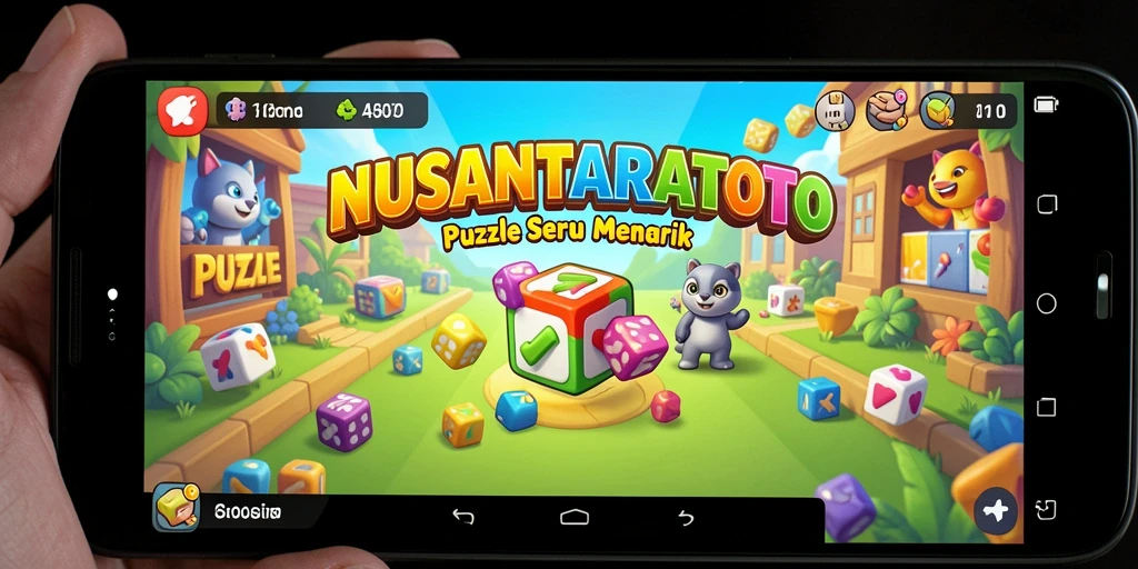 Tampilan gameplay NUSANTARATOTO yang menantang dan interaktif.