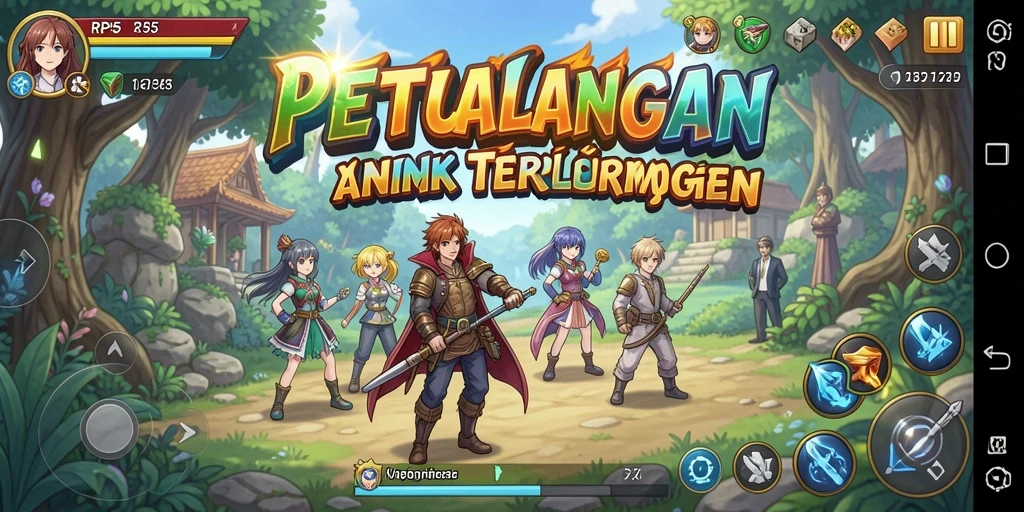 Tampilan menarik dari gameplay RP55 yang penuh aksi.