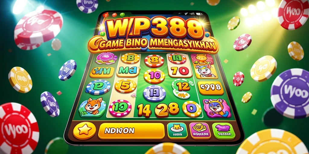 Gameplay WP888 yang seru dengan berbagai pilihan Bingo.