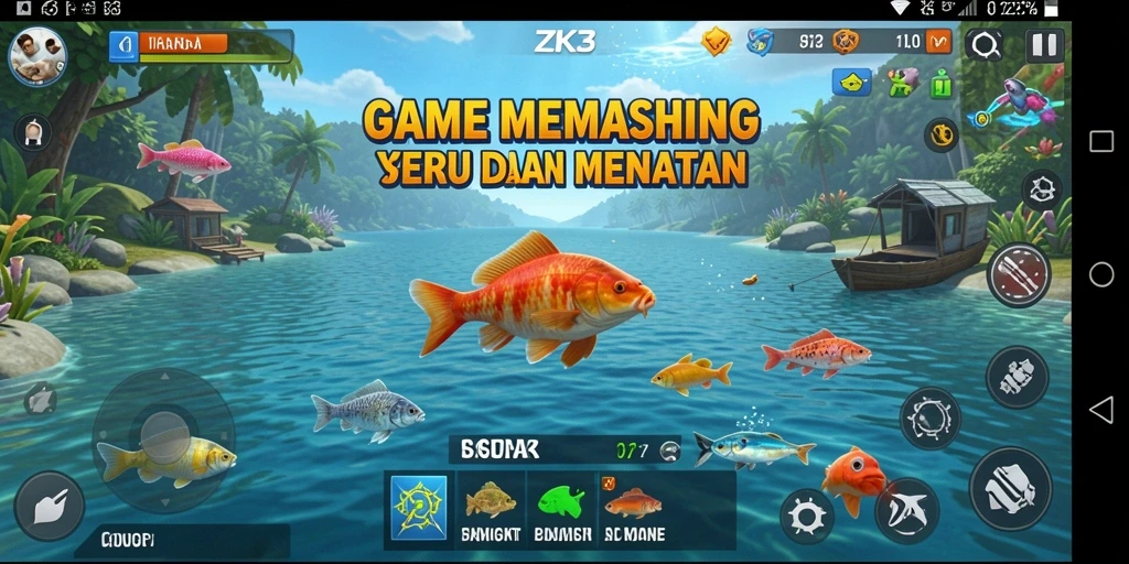 Tangkapan ikan besar di ZK3 yang menantang untuk dibawa pulang.